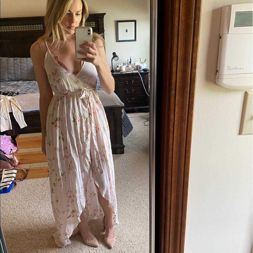 NWT Wildfox Floral Wrap Dress